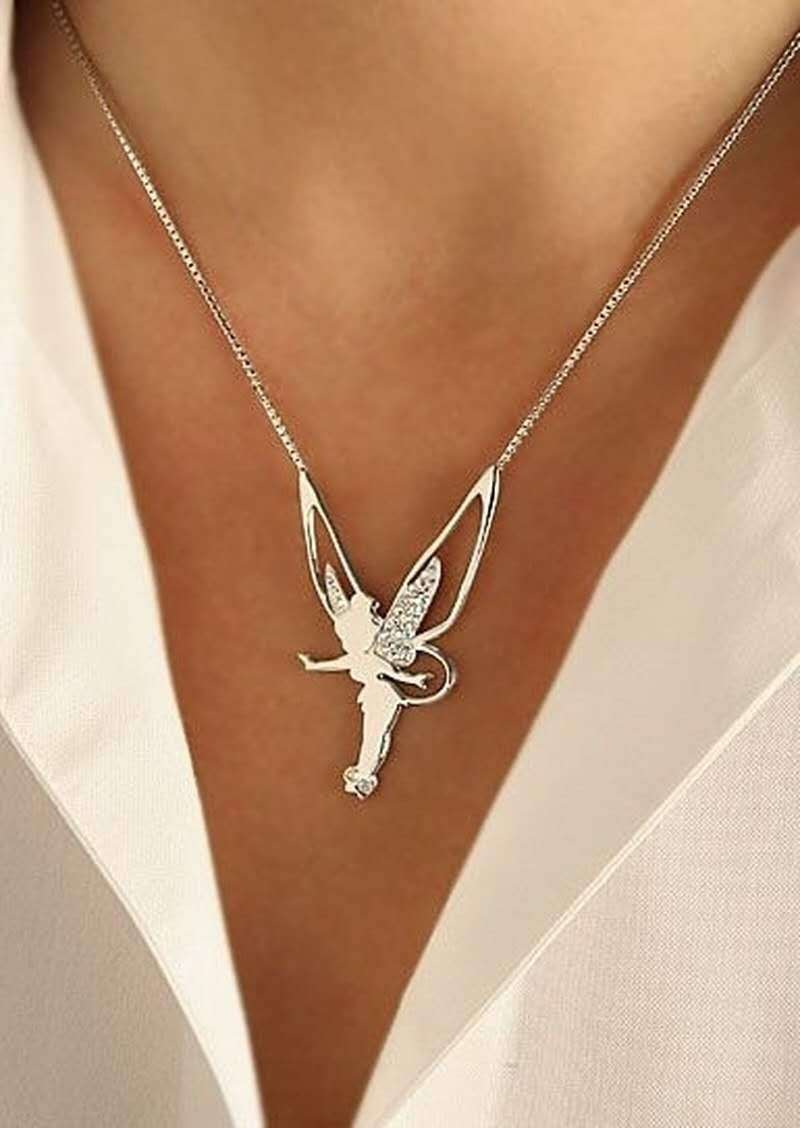 Jacob | Necklace Ladies Cross White Gold