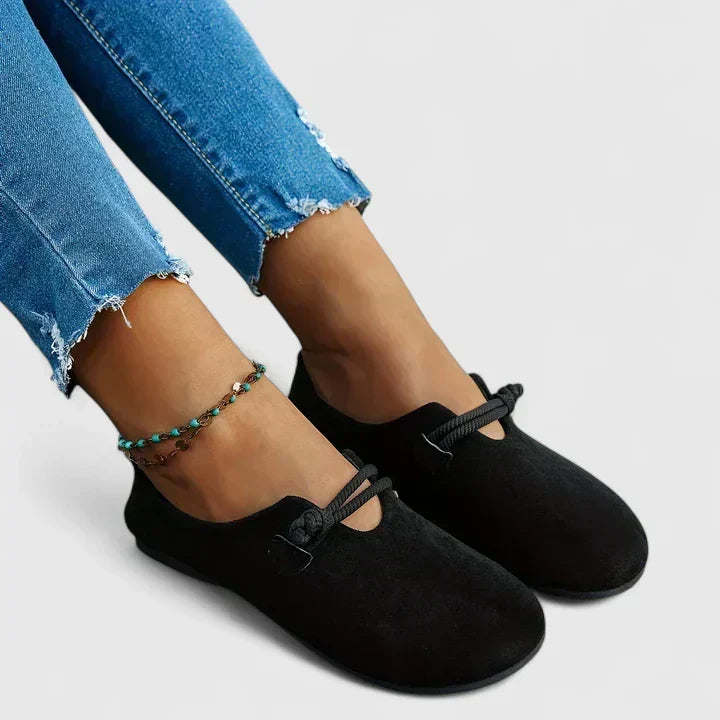 Jacob | White Women Black Winter Sneakers