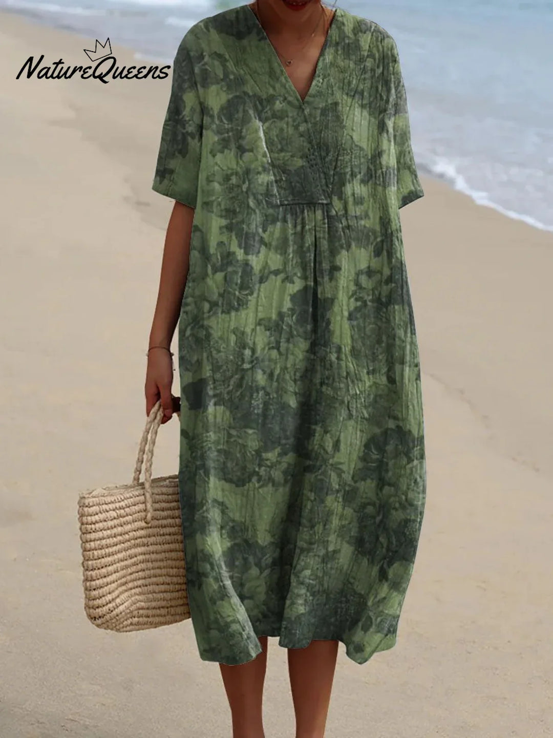 Manju - Vestido Floral Vintage
