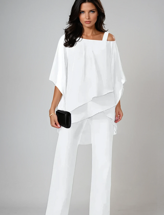 Mariella | Women's Layered Two-Piece Set, Tiered Co-Ord Outfit for Holidays