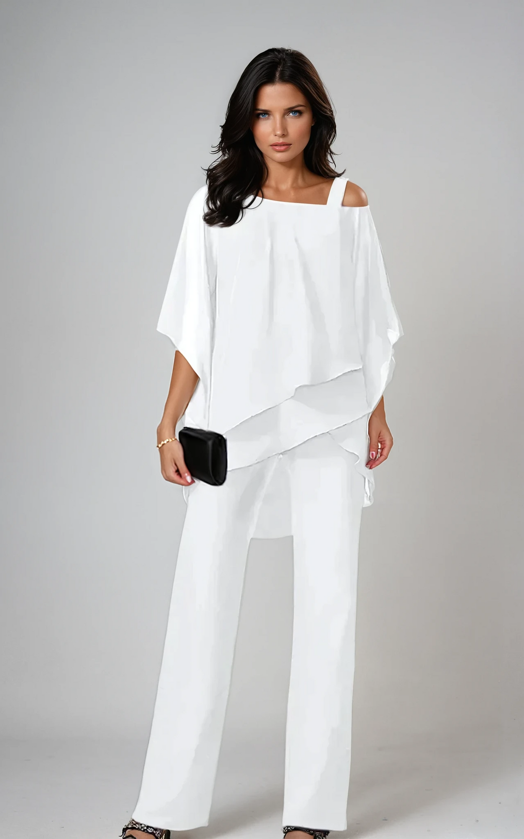 Conjunto em Duas Peças Mariella com Camadas | Conjunto Elegante e Confortável