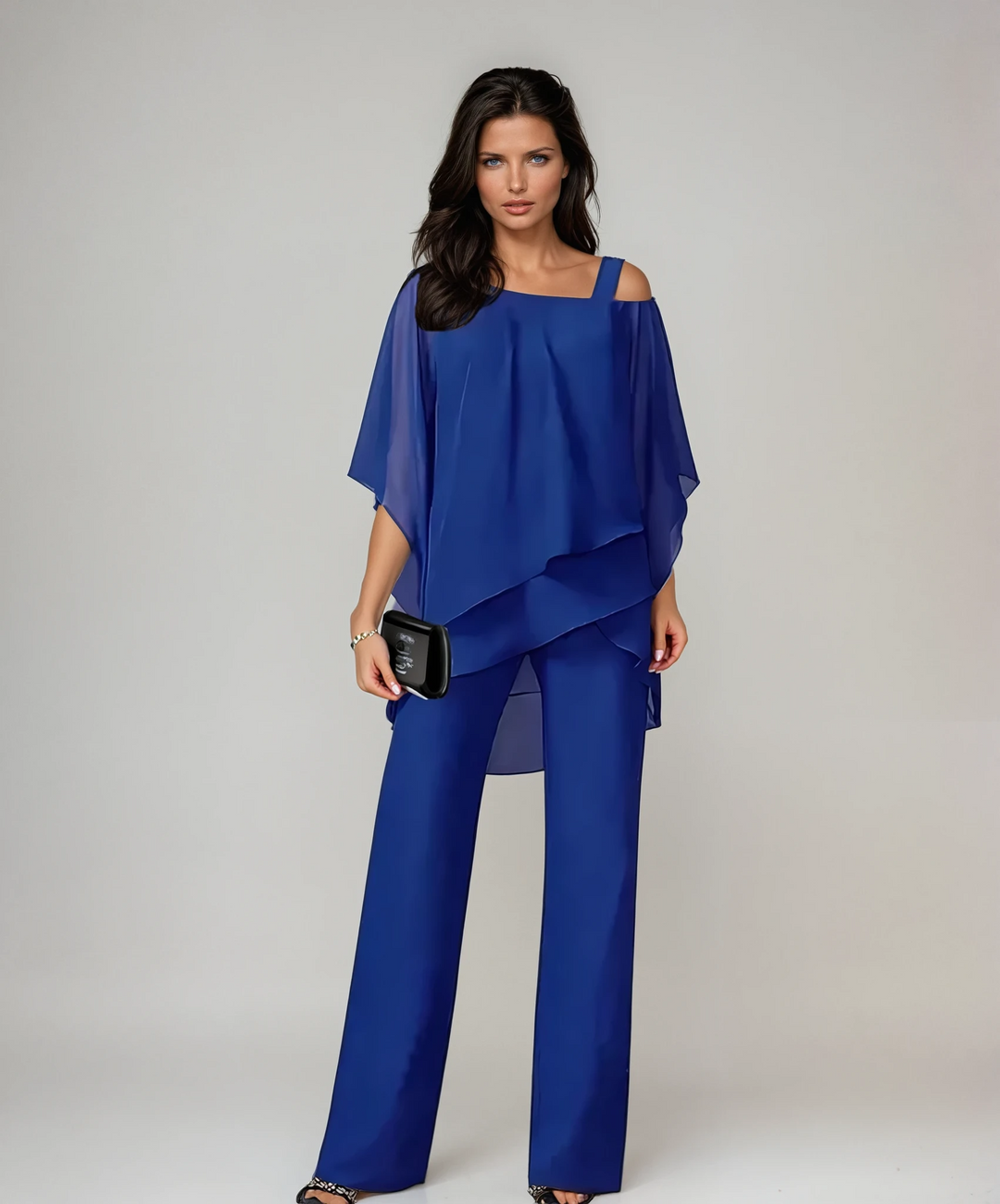 Conjunto em Duas Peças Mariella com Camadas | Conjunto Elegante e Confortável