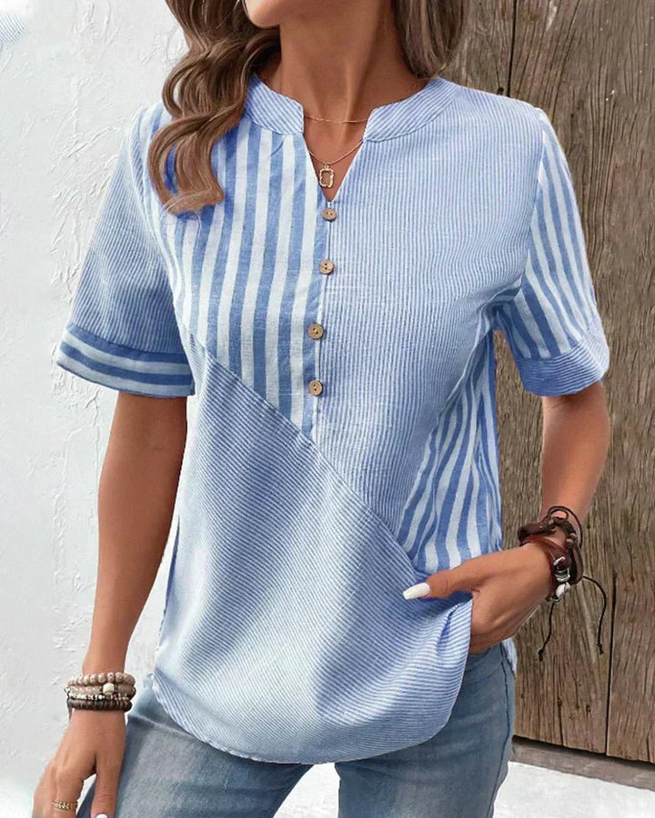 Lila | Blusa Macia Listrada