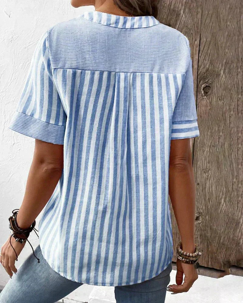 Lila | Blusa Macia Listrada