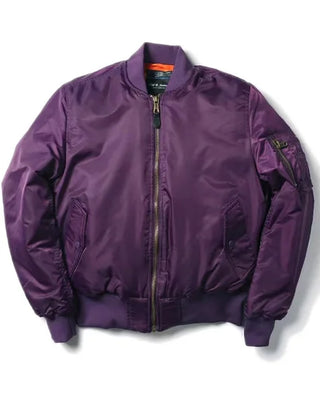 Liam | Bomber Women Leather Red Jacket