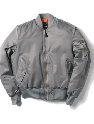 Liam | Bomber Women Leather Red Jacket