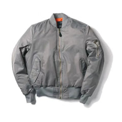 Liam | Bomber Women Leather Red Jacket