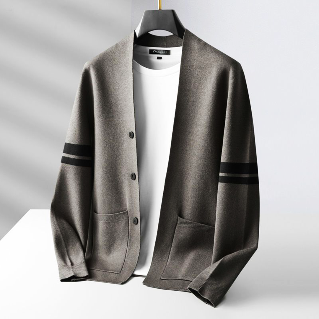 Lena | Classic Black Cardigan