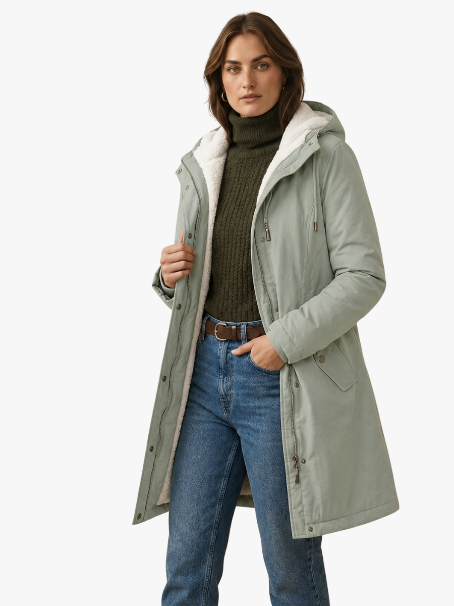 Petra | Waterproof Hooded Parka for Women