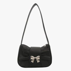 Liam | Shoulder Leather Black Bag