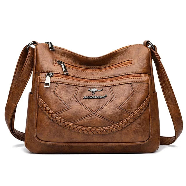 Liam | Shoulder Leather Laptop Women Bag