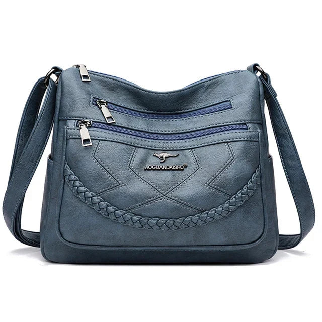 Liam | Shoulder Leather Laptop Women Bag