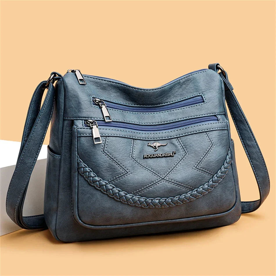 Liam | Shoulder Leather Laptop Women Bag