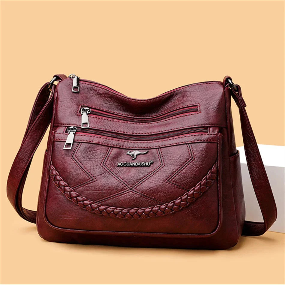Liam | Shoulder Leather Laptop Women Bag