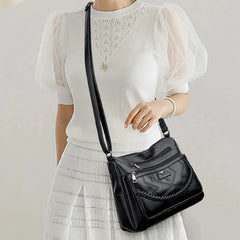Liam | Shoulder Leather Laptop Women Bag