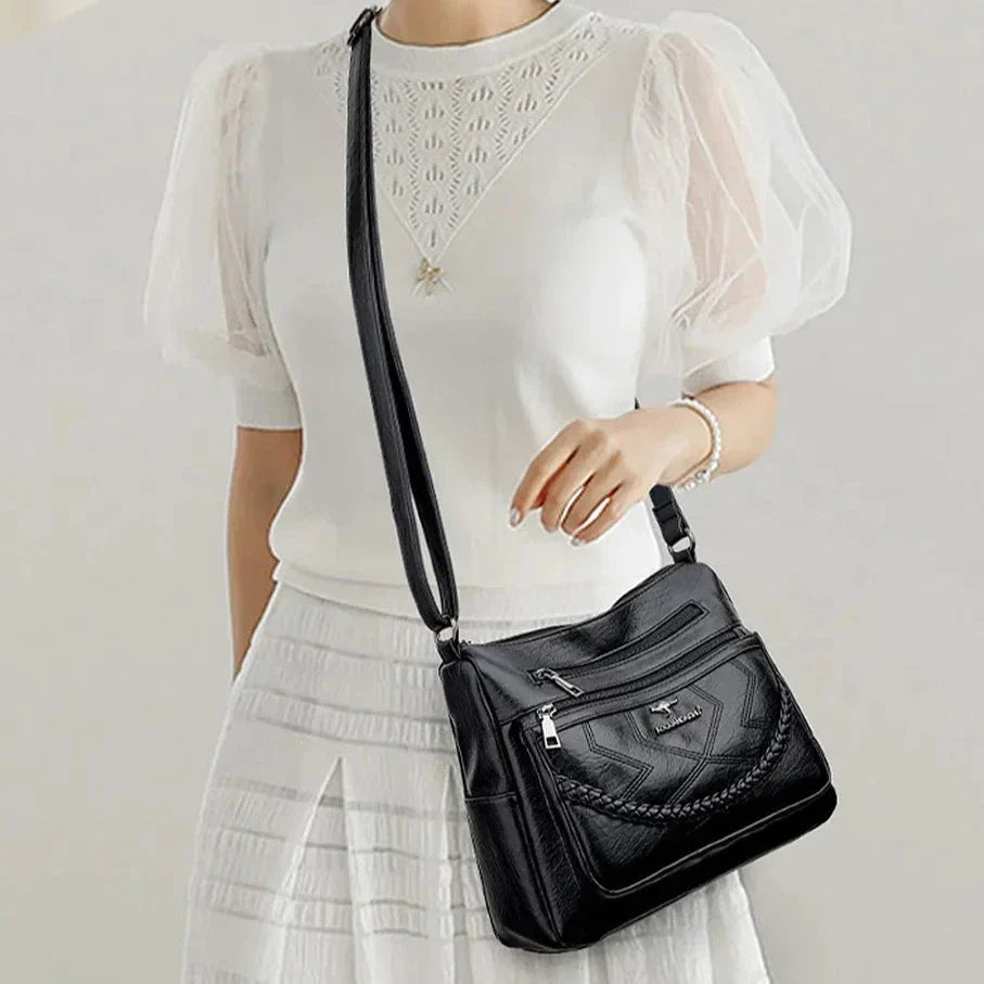 Liam | Shoulder Leather Laptop Women Bag