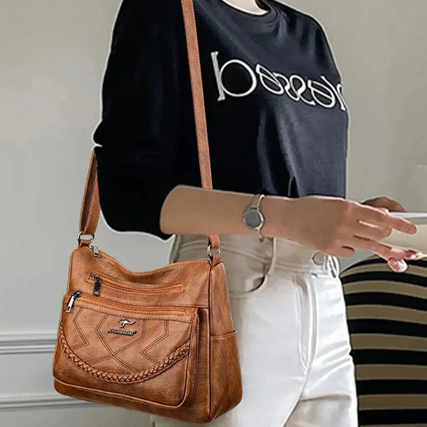 Liam | Shoulder Leather Laptop Women Bag