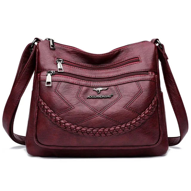Liam | Shoulder Leather Laptop Women Bag
