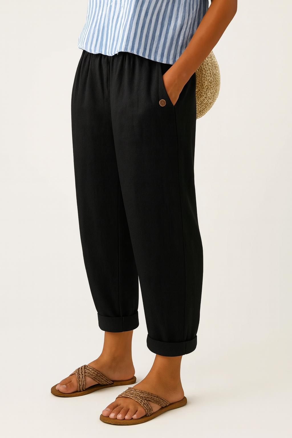 Liam | Trousers Loose Penny Plain Pants