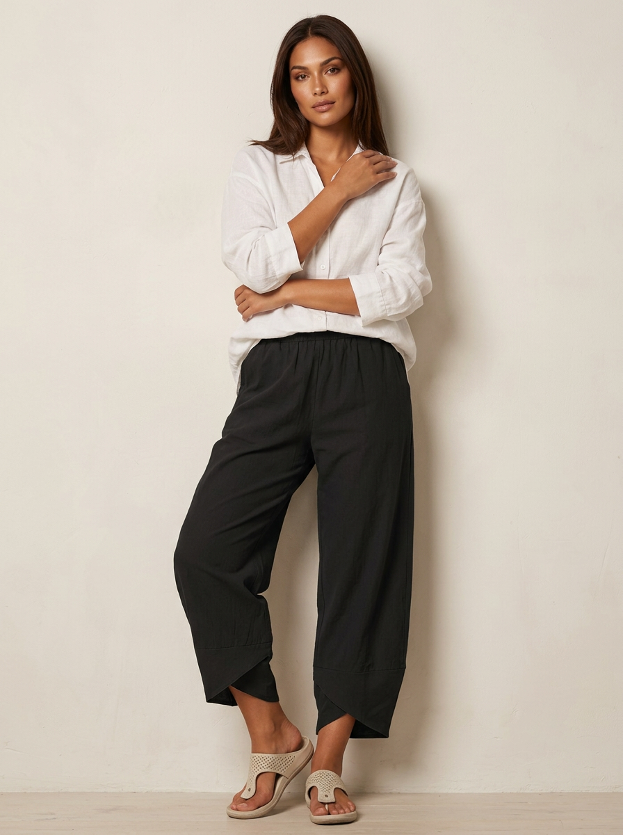 Liam | Wide Leg Women Winter Pants