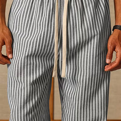Liam | Wide Slacks Sweatpants Trousers Leg Joggers