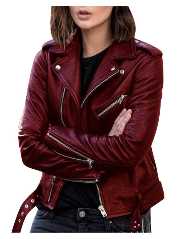 Liam | Winter Women Cuir Jacket