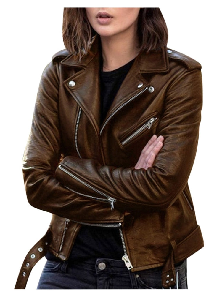 Liam | Winter Women Cuir Jacket