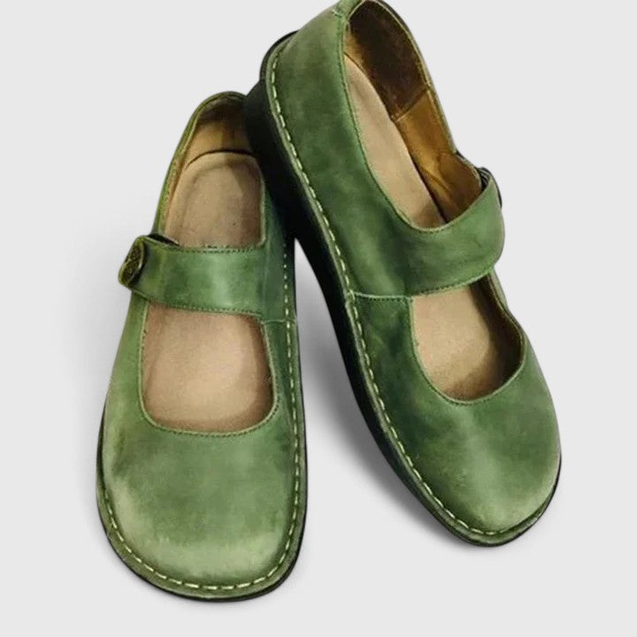 Sapatos Ortopédicos Mary Jane Violetta – Conforto e Suporte para o Dia Todo