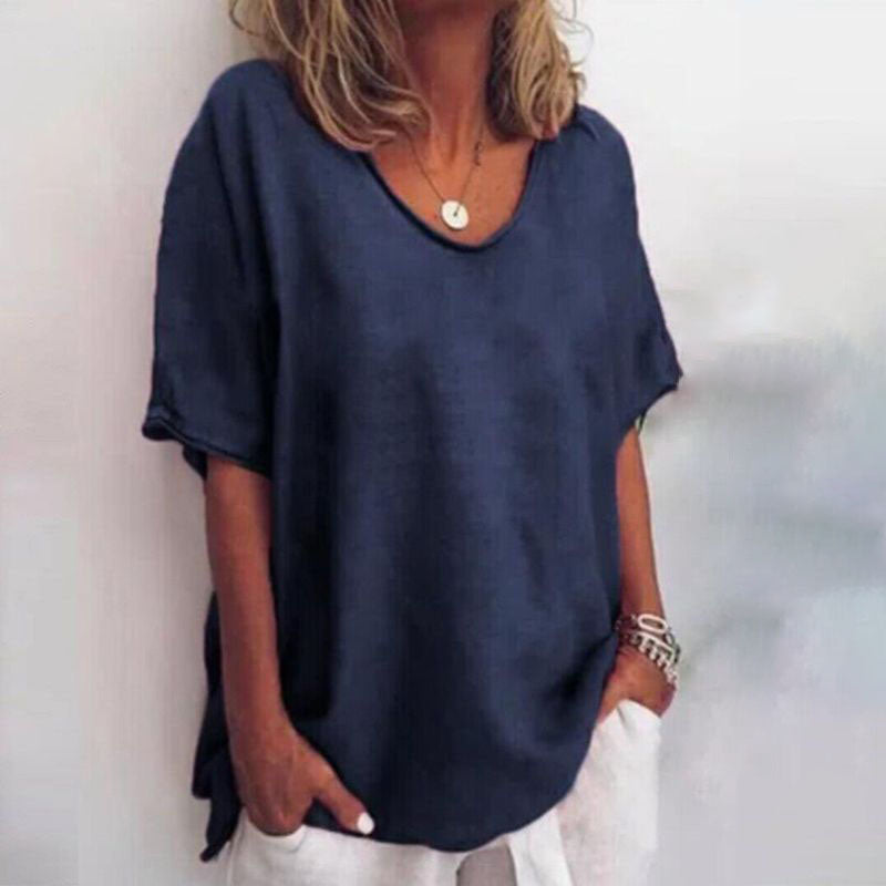 CALLIE – Blusa Confortável de Caimento Solto