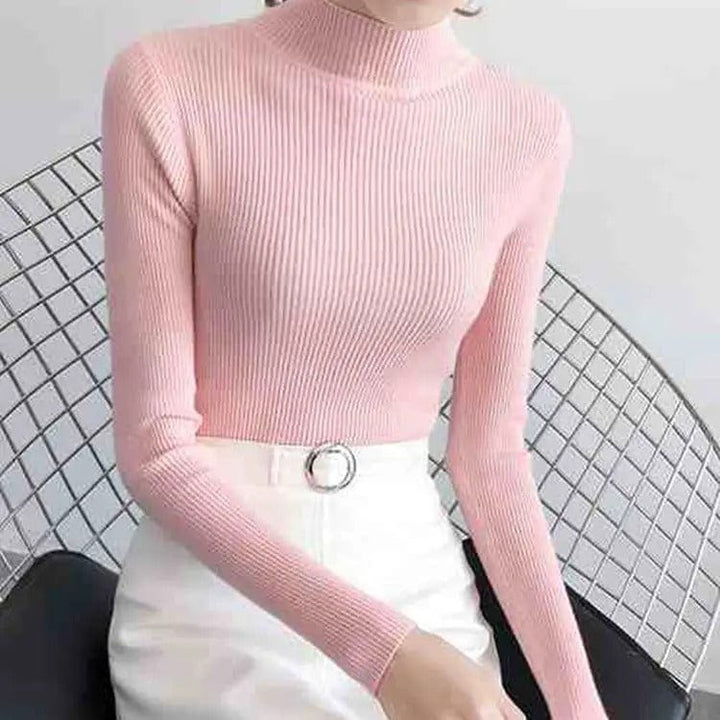 Suéter de gola alta em cashmere Luna