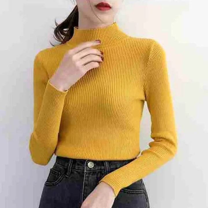 Suéter de gola alta em cashmere Luna