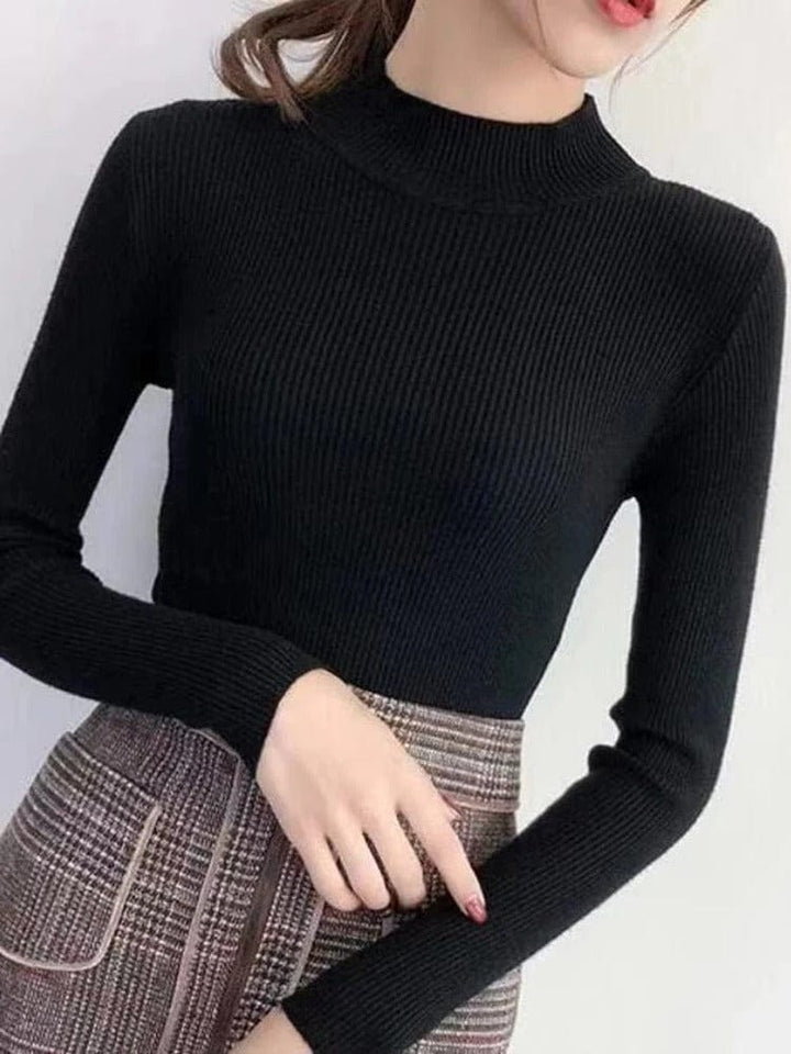 Suéter de gola alta em cashmere Luna