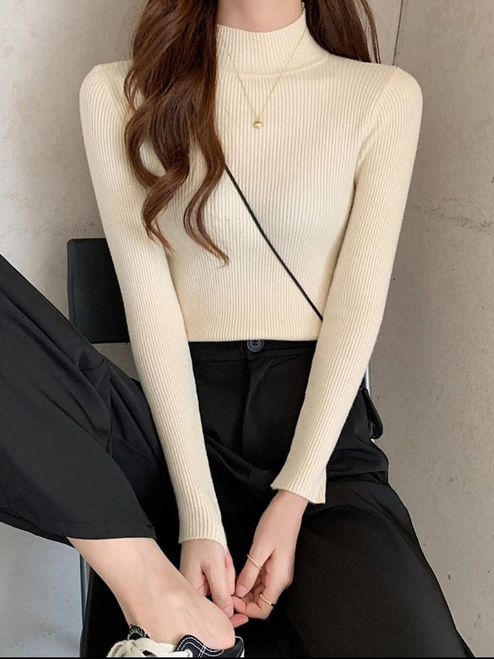 Suéter de gola alta em cashmere Luna