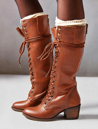 Noah | Leather Lace Up Women Boots