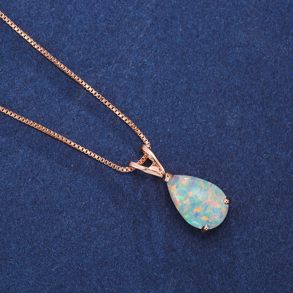 Noah | Opal Necklace Chain Women Jewelry