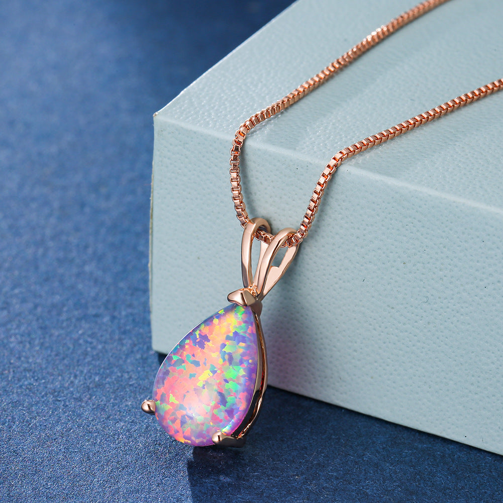 Noah | Opal Necklace Chain Women Jewelry