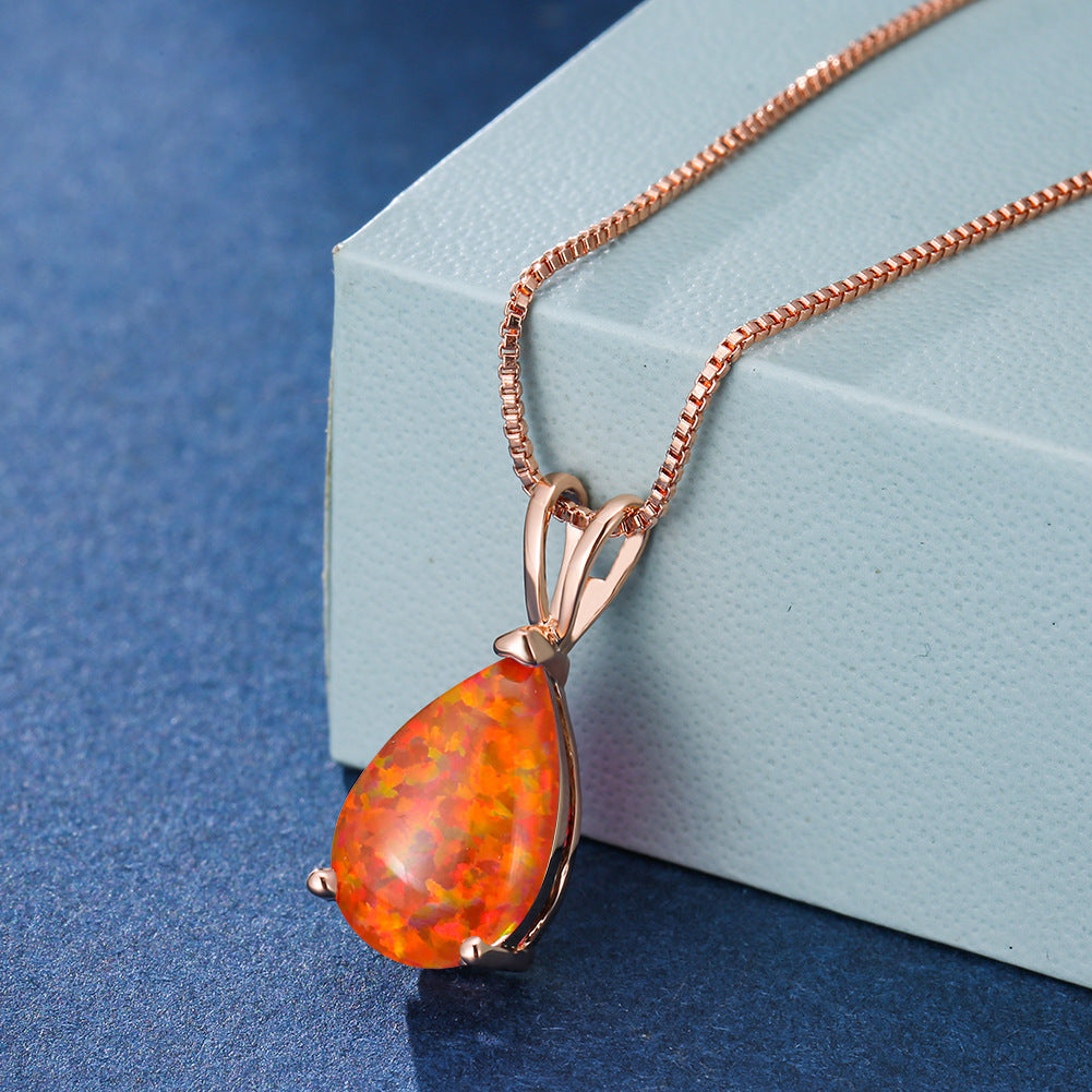 Noah | Opal Necklace Chain Women Jewelry