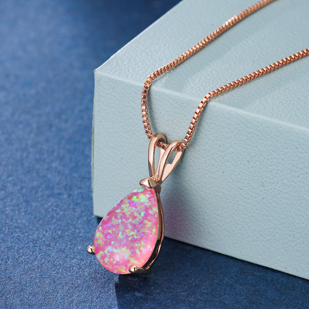 Noah | Opal Necklace Chain Women Jewelry