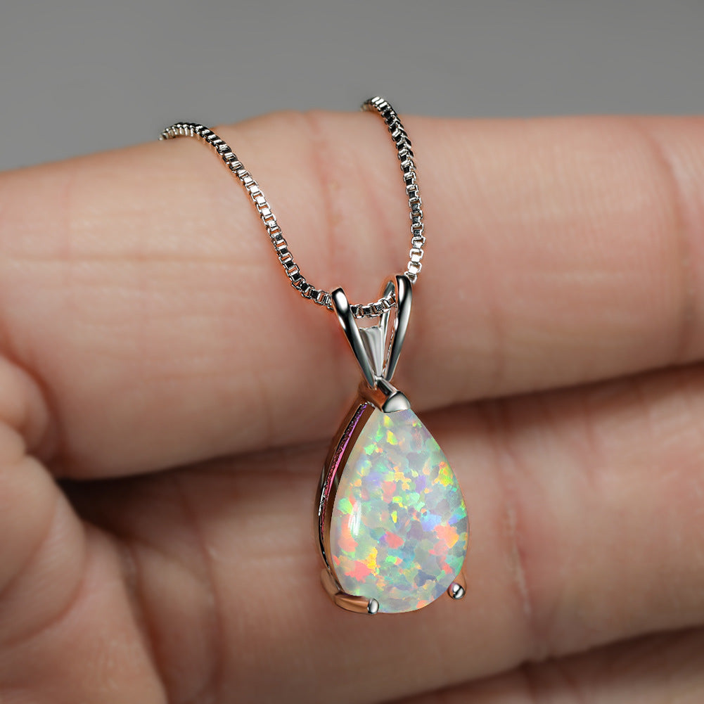 Noah | Opal Necklace Chain Women Jewelry