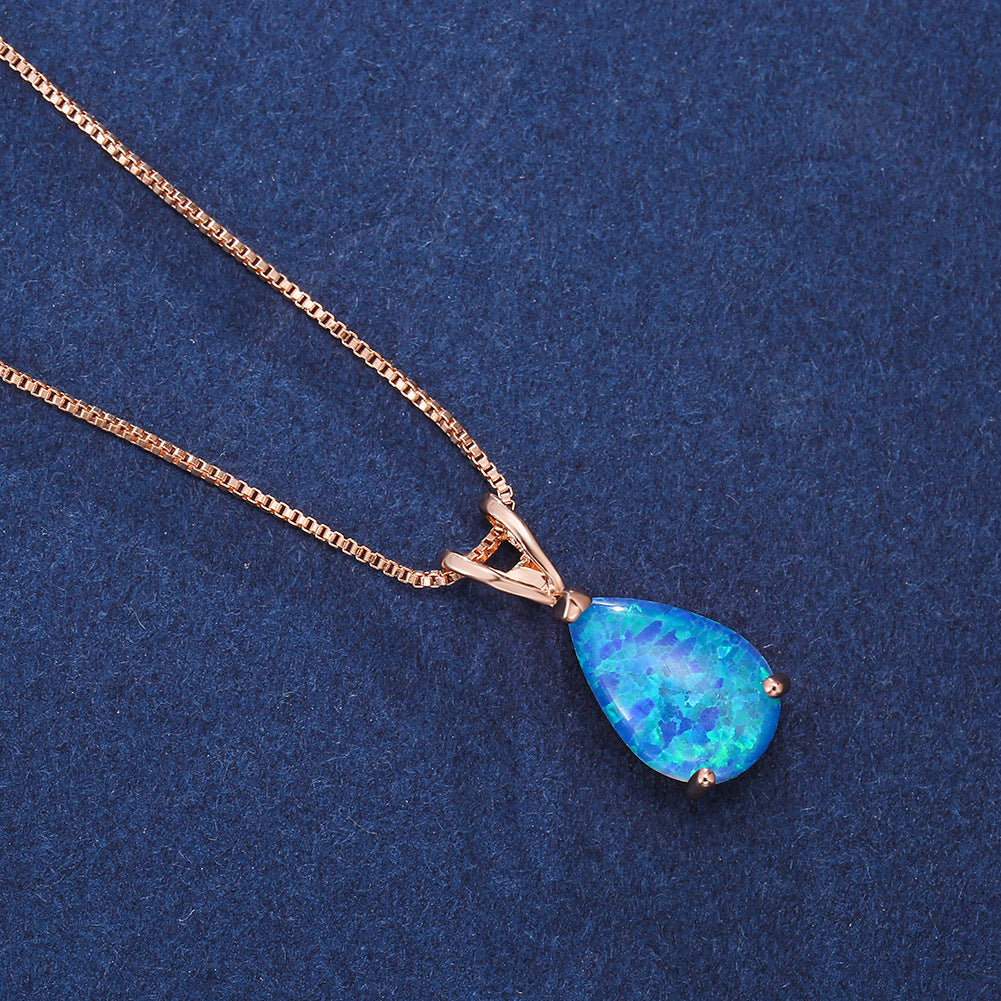 Noah | Opal Necklace Chain Women Jewelry