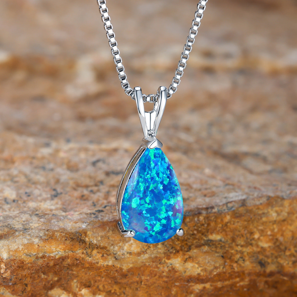 Noah | Opal Necklace Chain Women Jewelry