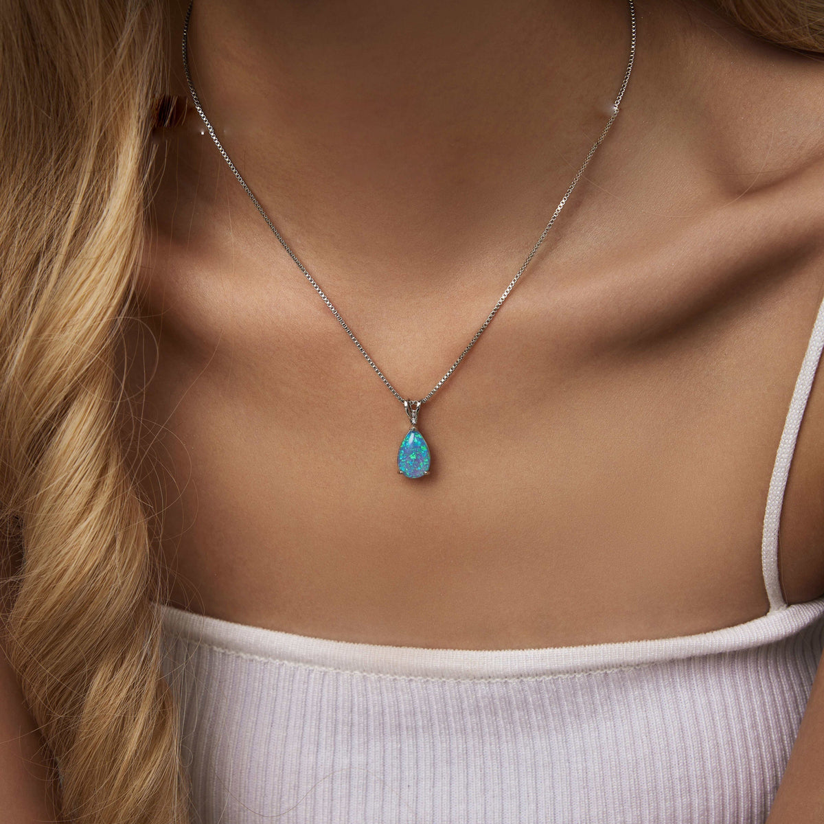 Noah | Opal Necklace Chain Women Jewelry