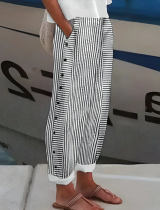 Noah | Trousers Stripe Lightweight Pants