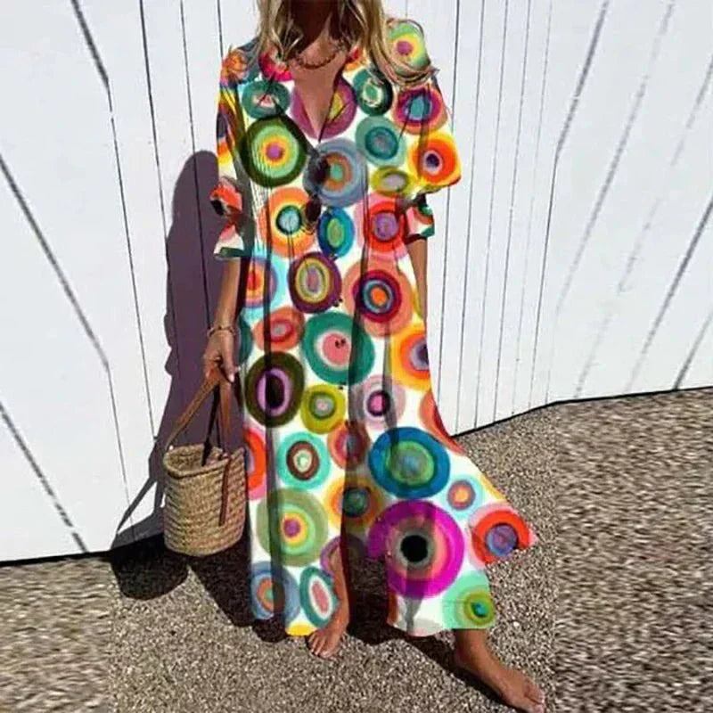 Odessa | Vestido Boêmio Elegante