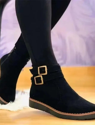 Penelope | Ladies Brown Ankle Boots