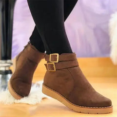 Penelope | Ladies Brown Ankle Boots