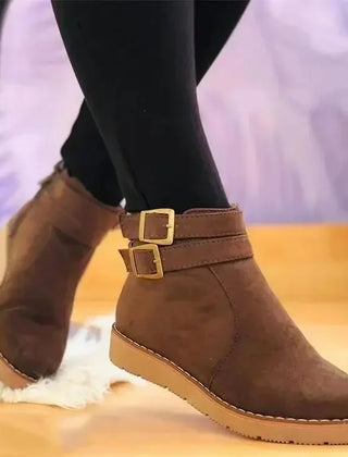 Penelope | Ladies Brown Ankle Boots