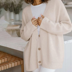 Olivia | Cashmere Oversized Women Cardigan