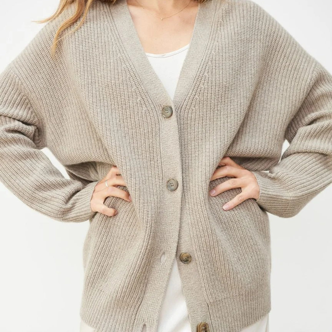 Olivia | Cashmere Oversized Women Cardigan