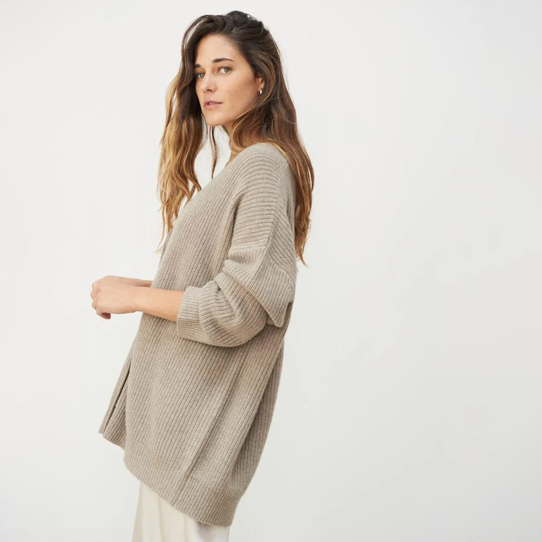 Olivia | Cashmere Oversized Women Cardigan